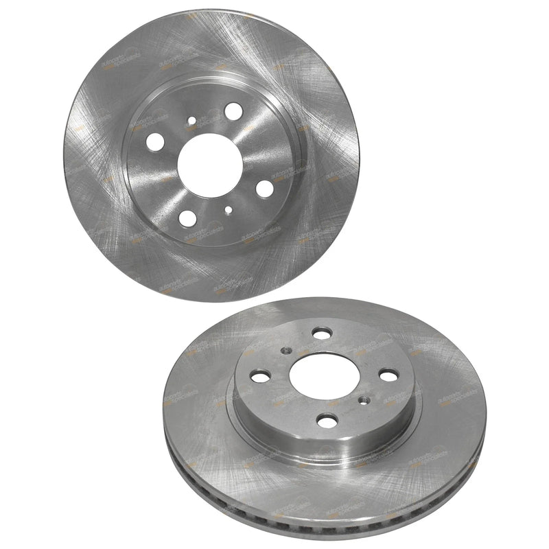 Toyota Prius C NHP10R 2 x Front Disc Brake Rotors (2012–2017)