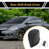 Honda Civic 2016-2021 Black Faux Leather Car Gear Shift Knob Cover