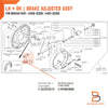 Datsun Ute 520 620 720, Nissan Cefiro A321 Brake Adjuster