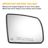 Toyota Sequoia Tundra Pair / Mirror Glass with Back Heated