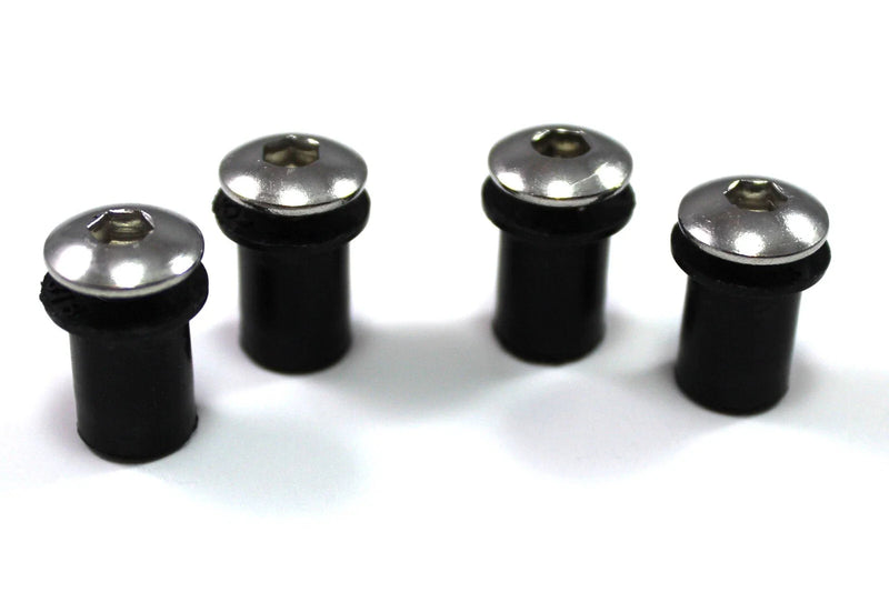 Kawasaki Windshield Windshield Bolts Rubber Well Nuts