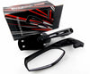 Honda SL100 Black Rear View Mirrors (1970-1973)