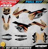 KTM SX 125 150 250 TERRA Style Custom Decal Kit Stickers (2016-2018)