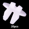 Toyota White Headlight Mounting Spread Nut Clip (Fits Various Models)