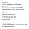 Honda CBR125R CBR150R Starter (2004-2010)