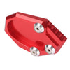 Kawasaki VERSYS 650 KLX250 (2010-2014) Red Kickstand Pad
