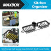 Kitchen - Soap & Sponge Holder Drain Basket Sink Rack Organizer