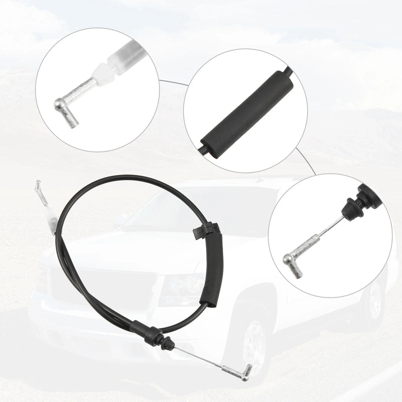Honda Accord 2003-2007 Black 2 x Front Door Handle Release Cables