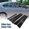 Honda Accord 6 x Door Window Pillar Post Protector Covers (2014-2018)