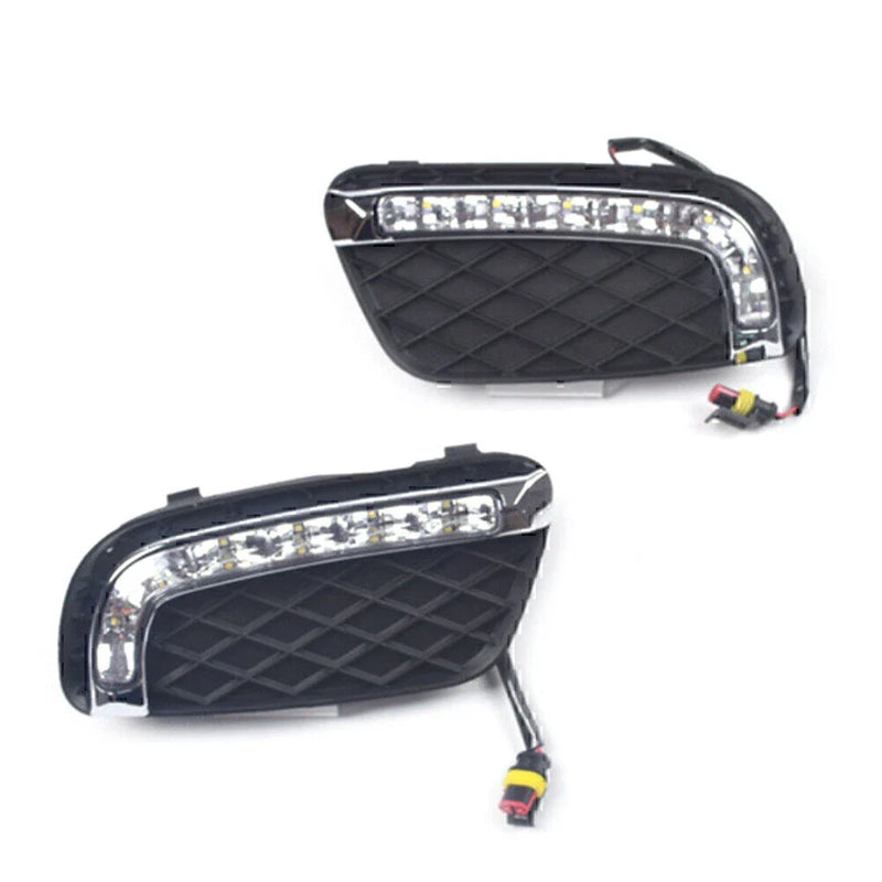 Mercedes Smart Fortwo White DRL LED Daytime Running Lights (08-11)