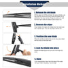 Toyota RAV4 Set of 2 Rear Wiper Blades 250mm (2013-2018)