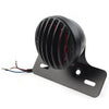 Cafe Racer Universal Motorcycle Side Mount Tail Light License Plate Bracket