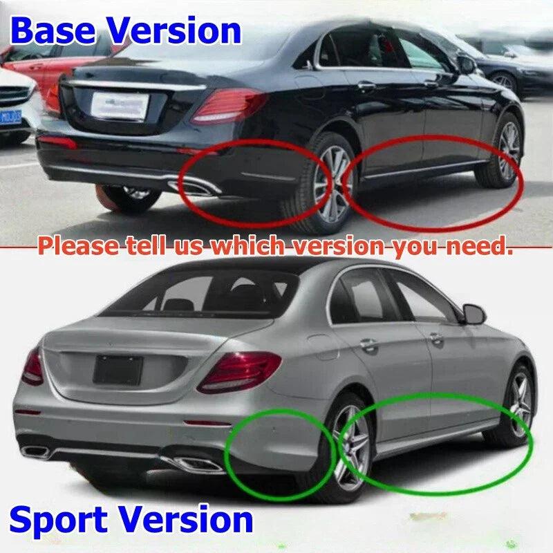 Mercedes Benz E Class Sedan Mudguards Splash Guards Mud Flaps (2017–2023)