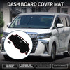 Toyota Vellfire (2008-2015) Black Red 1 Set Dashboard Cover Mat
