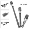 Drill Bit 3X Magnetic Screwdriver Extension Quick-Release 1/4" Hex Shank