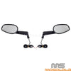 Harley V-Rod Muscle Black LED Turn Signal Mirrors (2009-2017)