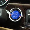 BMW 3 5 Series E90 E60 X5 Engine Start Stop Push Button Cover Blue (2006-2013)