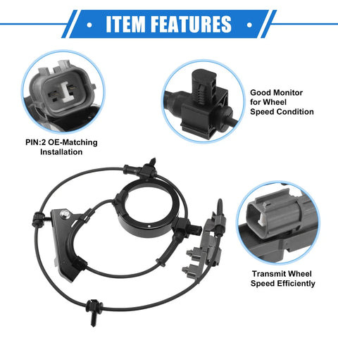 Chevrolet Colorado Front Left ABS Wheel Speed Sensor