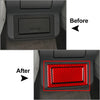 BMW 3 Series Red Rear Storage Box Panel Cover Trim (1994-1996)
