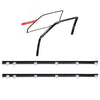 Toyota Starlet KP60 KP61 KP62 1978-1984 Front Door Glass Weatherstrip Outer x2