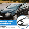 Honda Civic Driver & Passenger Side Headlight Support Mount Bracket (2006-2011)