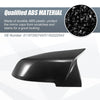 BMW F20 F22 F23 F30 F31 Rearview Mirror Cover Cap Black Carbon Fiber (2012-2019)