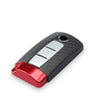 Nissan Infiniti GTR 1x Carbon Fiber Red Key Fob Cover (2009-2023)