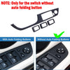 BMW M3 E92 E90 Carbon Fiber Window Lift Switch Button Cover (2007-2013)