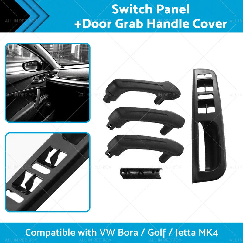 VW Golf MK4 (1998-2005)  Pieces Door Grab Handle Cover Trim