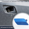 BMW 3 Series Blue Front Right Side Bumper Headlight Washer Nozzle Cover Cap