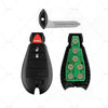 Chrysler 300, Dodge Magnum, Jeep Grand Cherokee Remote Key Fob (2005-2010)