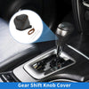 Toyota CH-R 2017-2021 Black Brown Faux Leather Gear Shift Knob Cover