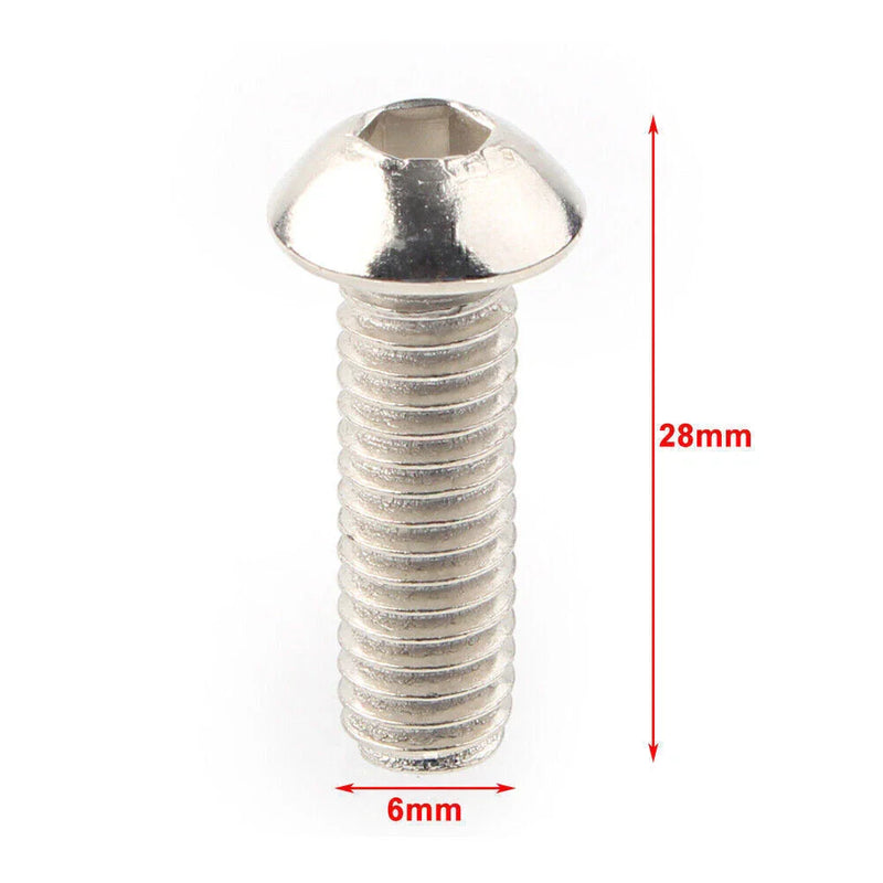 Harley Touring Dyna Softail XL883 Front Brake Disc Screw Hardware