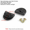Harley Sportster 4 x Battery Left Side Cover Clips + Screws (2004-2018)