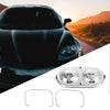 Chevrolet Corvette Chrome Master Cylinder Cover Kit with Gasket (1967-1977)