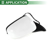 Honda Fit (2009-2014) Manual Folding White Right Side Door Mirror Replacement