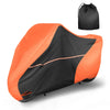 Cover Outdoor Waterproof Motorbike All Weather Protector Orange 295cm