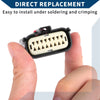 Ford Mondeo 16 Pins Headlight Socket Plug (1993-2000)
