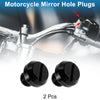 Motorcycle Motorcycle Mirror Hole Plugs Left Hand M10x1.25