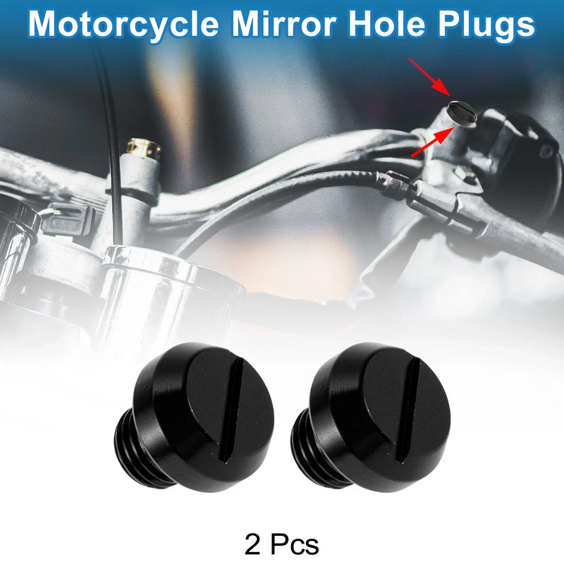 Motorcycle Motorcycle Mirror Hole Plugs Left Hand M10x1.25