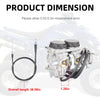 Yamaha Raptor 660 YFM660R 2x Carburetor Manifold+Throttle Cable (2001–2005)