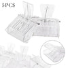 Beekeeping Tool - 2.6 x 2 x 2 inch Transparent Queen Cage Bee Catcher