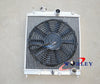 Honda Civic EK EG B16 B18 32mm Alloy Radiator & Fan (1992-2000)