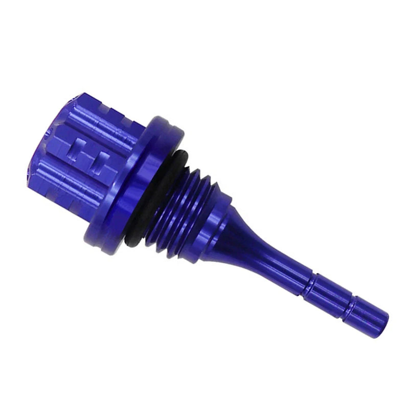 GY6 BWS 125CC Blue Oil Level Gauge Dipstick Plug