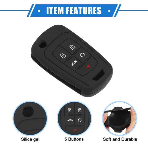 Chevrolet Camaro 5 Button Smart Remote Key Shell (2010-2019)