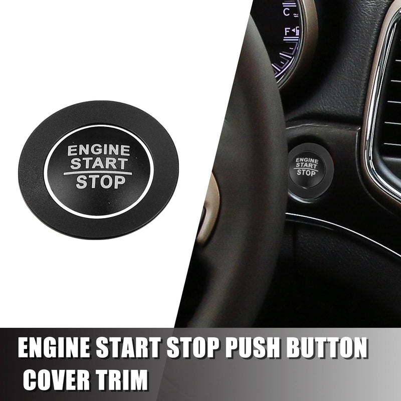 Jeep Cherokee, Dodge Engine Start Stop Button Cover Trim (2014-2023)