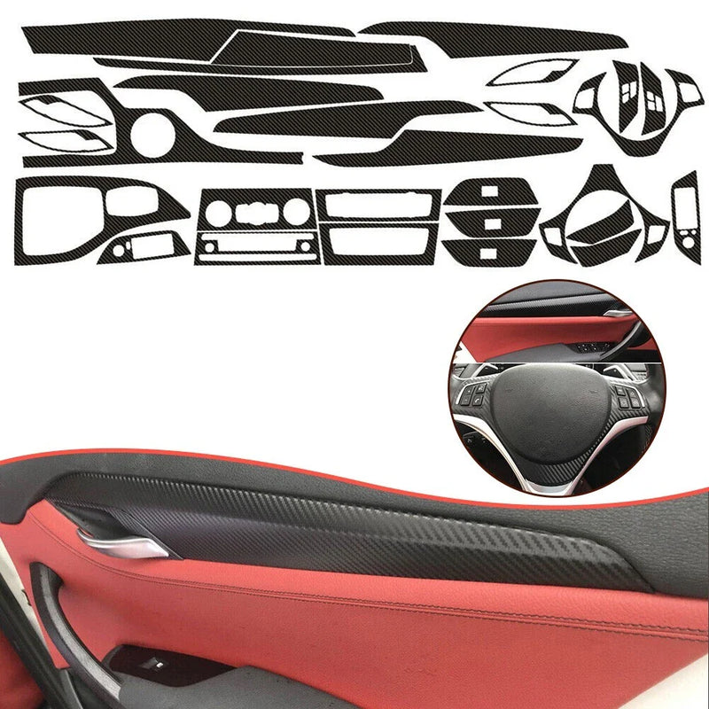 BMW X1 E84 Carbon Fiber Trim Decal (2010–2015)