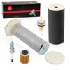 Yamaha Raptor 350 Air Filter Kit End Cap Oil Filter Spark Plug (2004–2013)