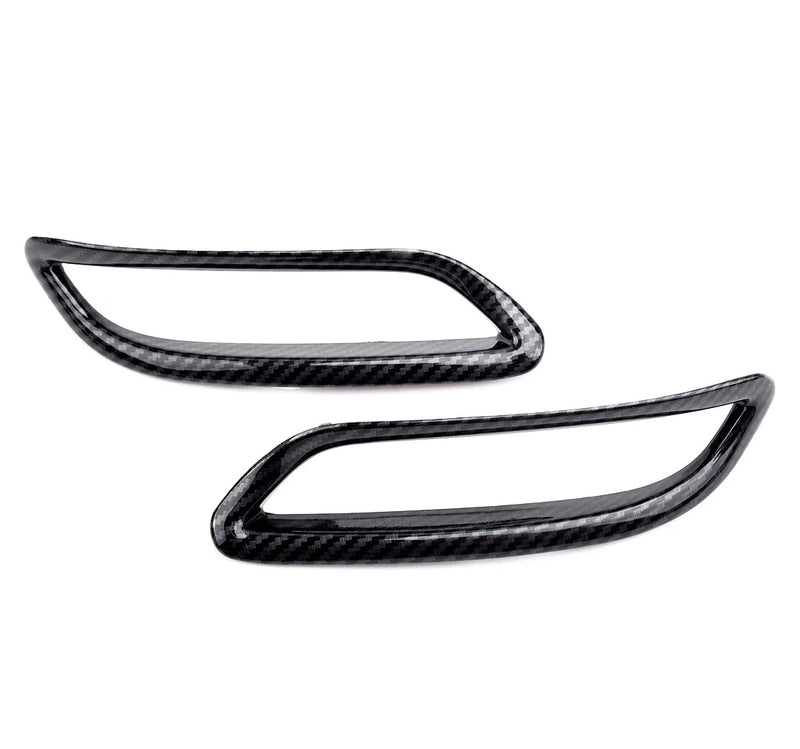 Toyota Camry SE XSE Carbon Fiber Rear Fog Light Cover Trim (2018-2019)