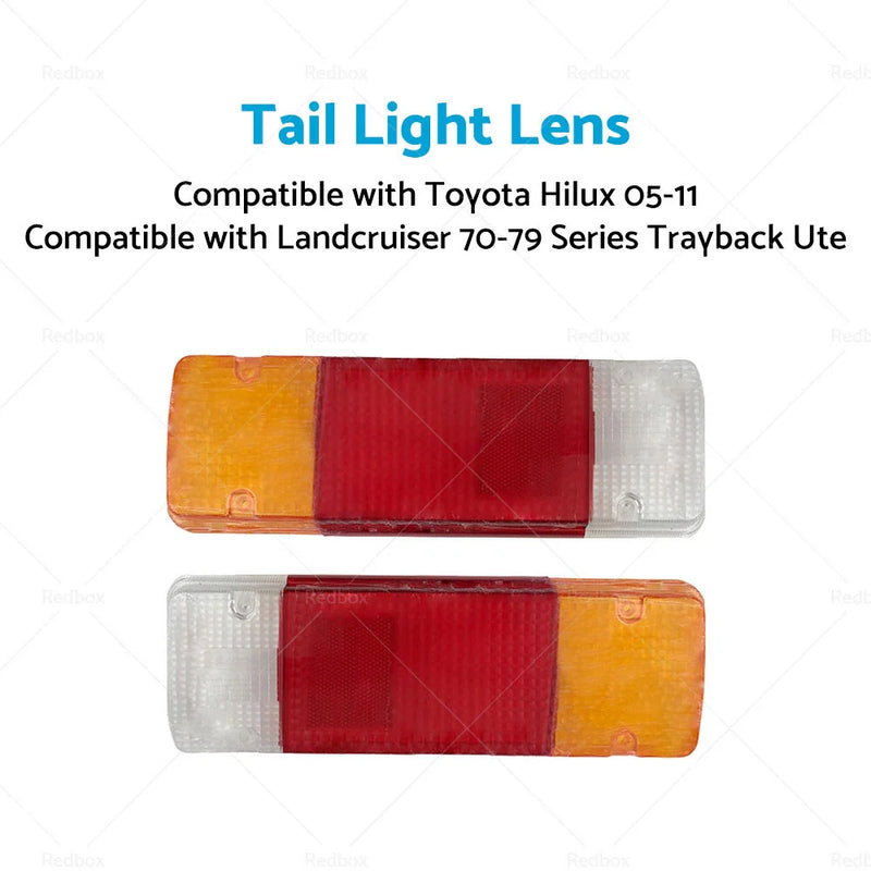 Toyota Hilux 2005-2011, Landcruiser 70-79 Ute Tail Light Lens